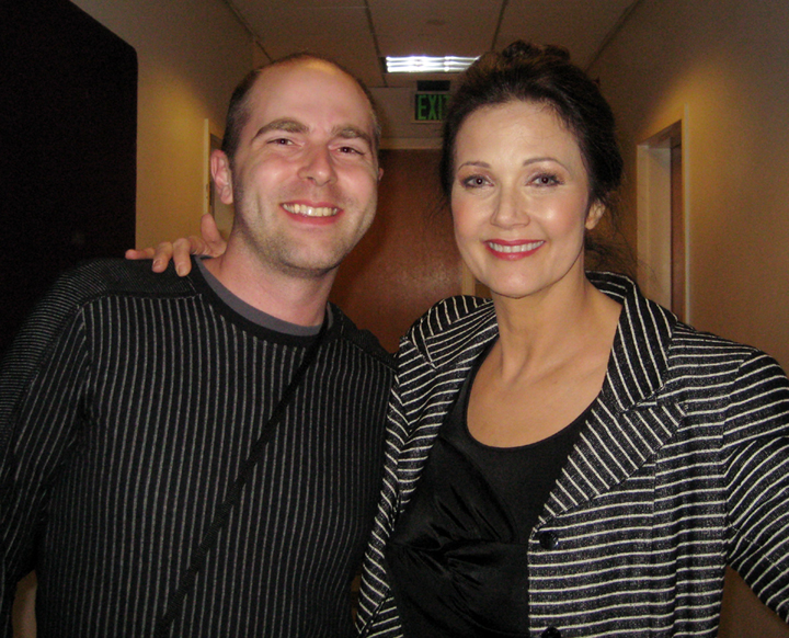 That's me with THE Lynda Carter